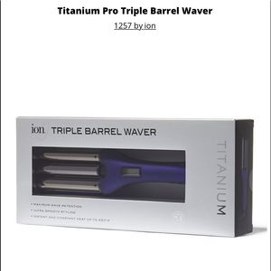 Ion Triple Barrel Waver